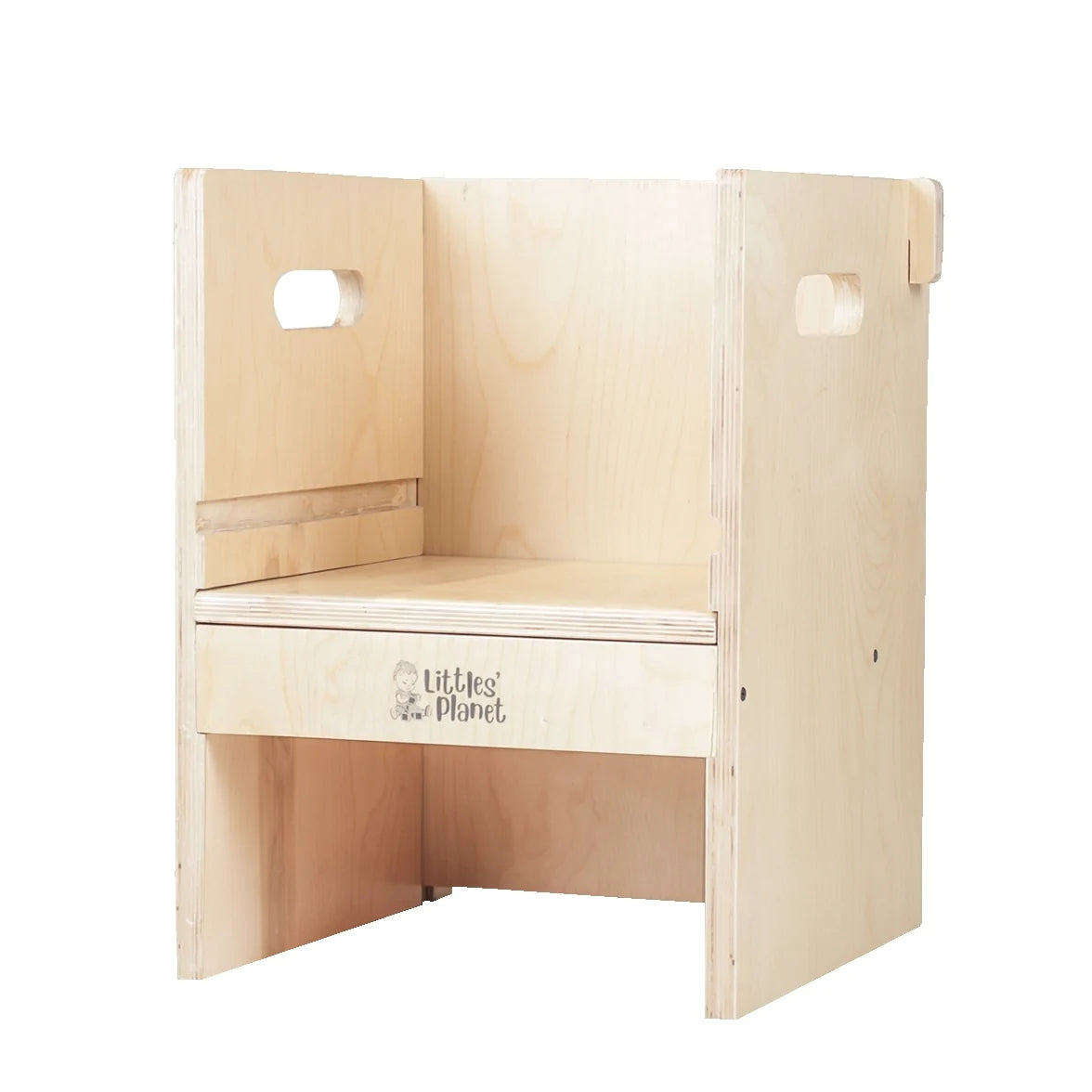 Buy Littles' Planet Montessori Wooden Block Chair - Position 2- SkilloToys.com