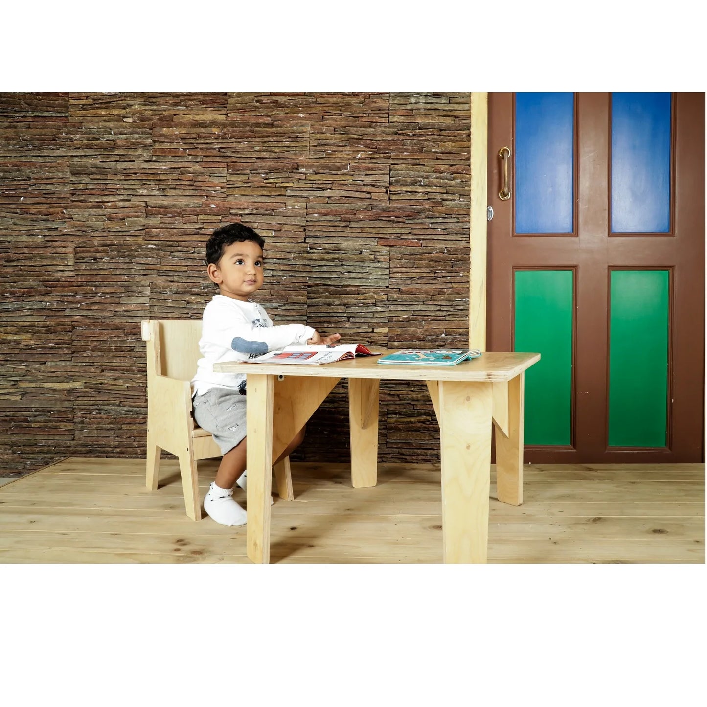 Buy Littles' Planet Montessori Wooden Table - Child Play Table -  SkilloToys.com