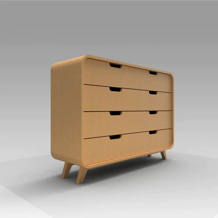 Buy Long Chiffonier Wooden Storage Box - Blue - Storage Box - SkilloToys.com