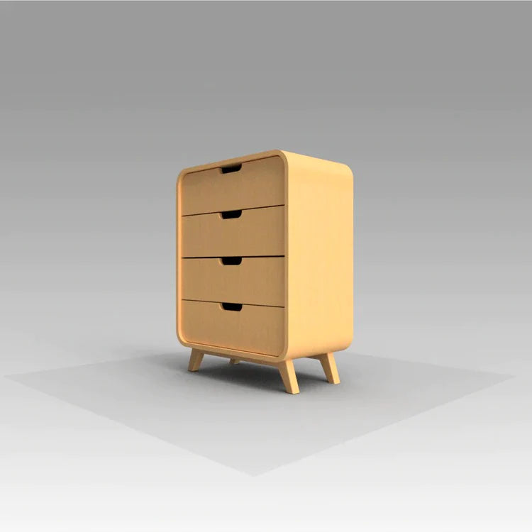 Buy Lullaby Chiffonier Wooden Storage Box - Blue - Storage Box - SkilloToys.com