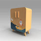 Buy Nora Wooden Short Cabinet - Rocket Scientist - Side View - SkilloToys.com