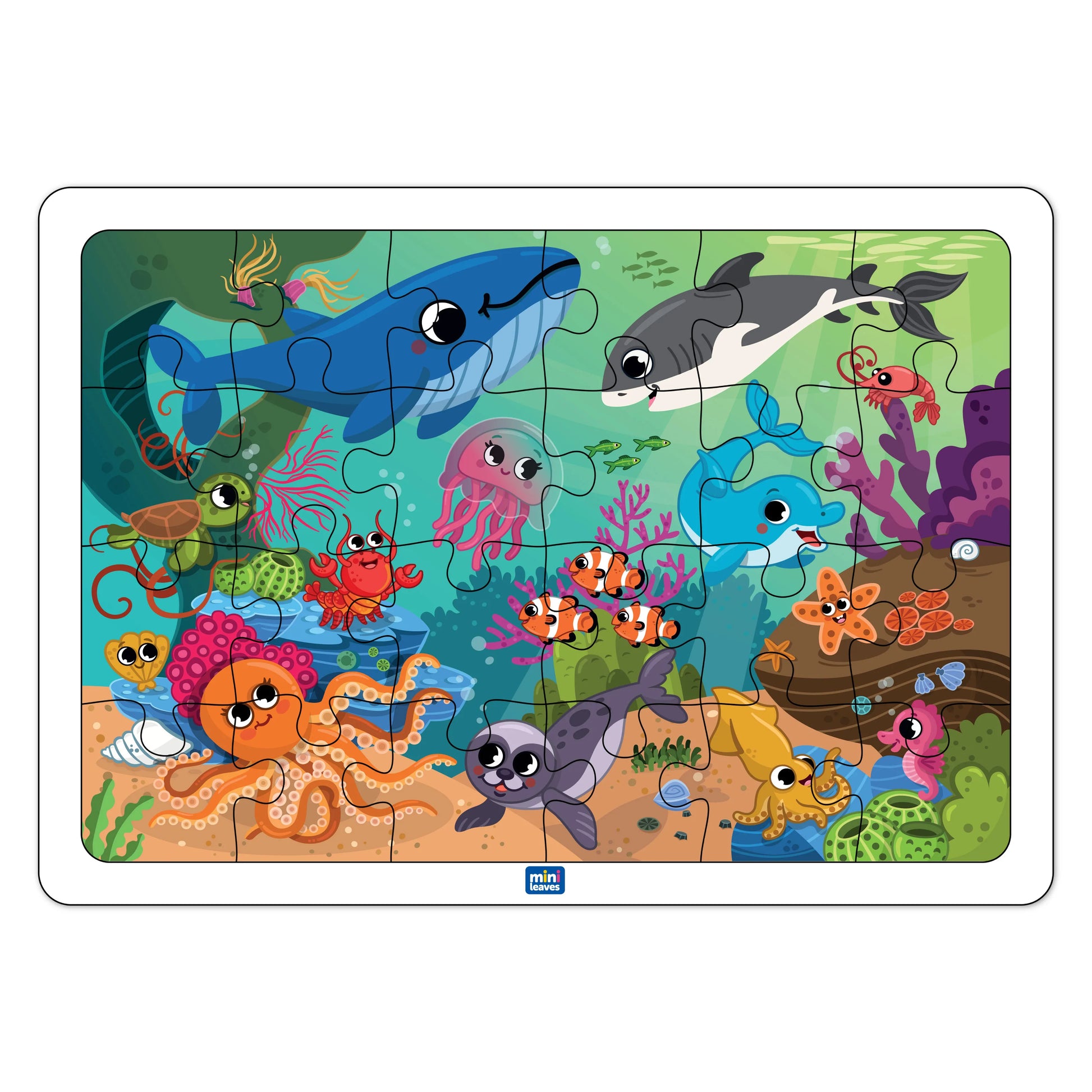 Buy Ocean Wonder Wooden Puzzle - SkilloToys.com