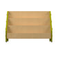 Buy Ochre Olive Wooden Book Rack - Green - Front View - SkilloToys.com