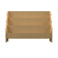 Buy Ochre Olive Wooden Book Rack - Natural - Front View - SkilloToys.com