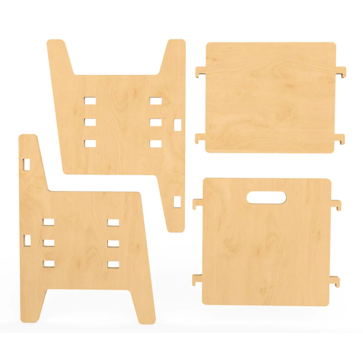 Buy Purple Mango Weaning Wooden Chair - Natural - Parts - SkilloToys.com