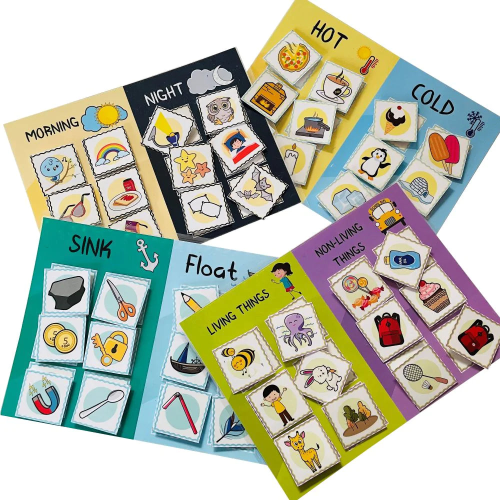 Buy Simple Science Sorting Activity Game 4 In 1 Fun Learning - SkilloToys.com