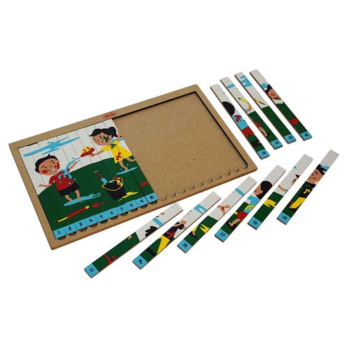 Buy Skola Sequencing Puzzle Holi Wooden Toys - SkilloToys.com