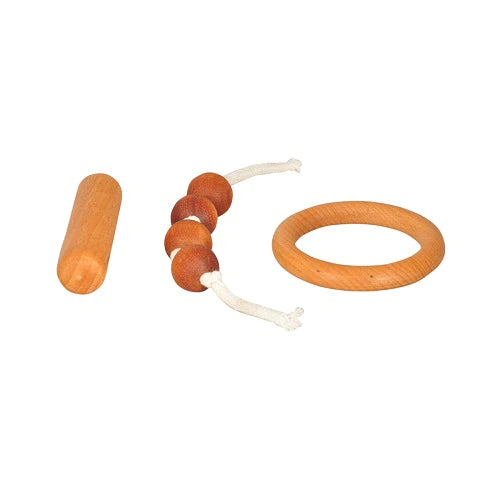 Montessori Baby Set With Wooden Ring