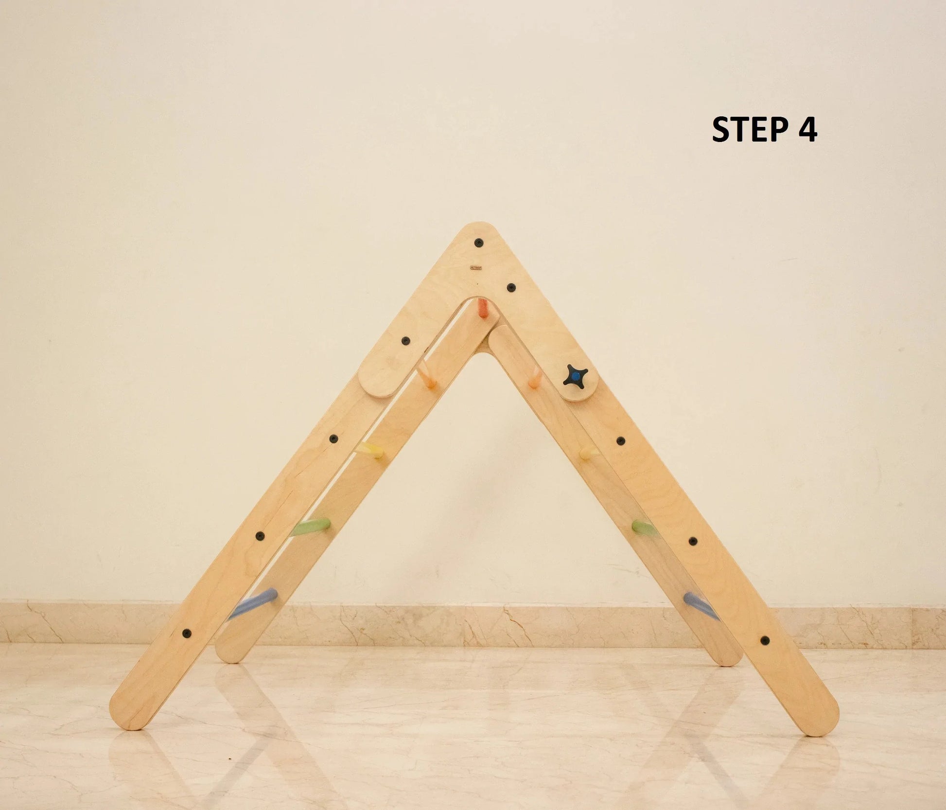 Buy The Climbing & Pikler Triangle with Reversible Ramp - Step 4 - SkilloToys.com