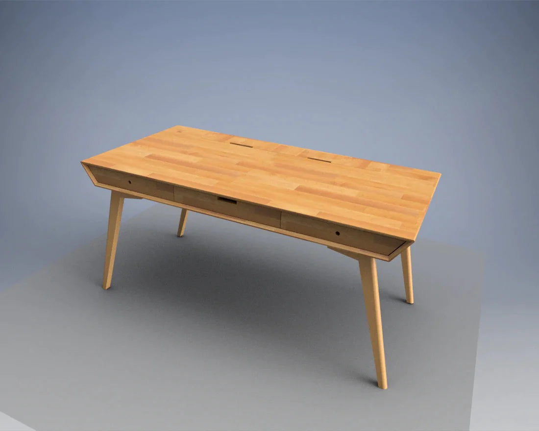 Buy The Console Wooden Table - Small - Upper View - SkilloToys.com