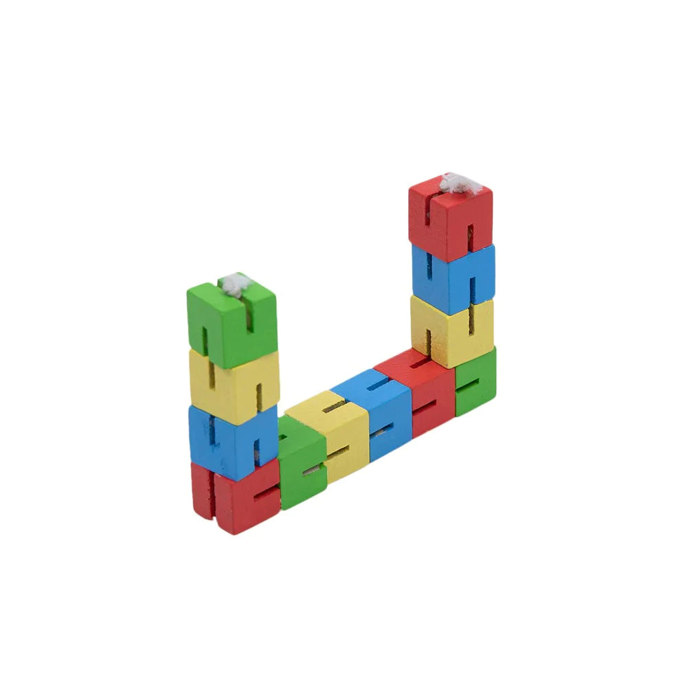 Buy Twisty Wooden Cubes - Different Shapes - SkilloToys.com