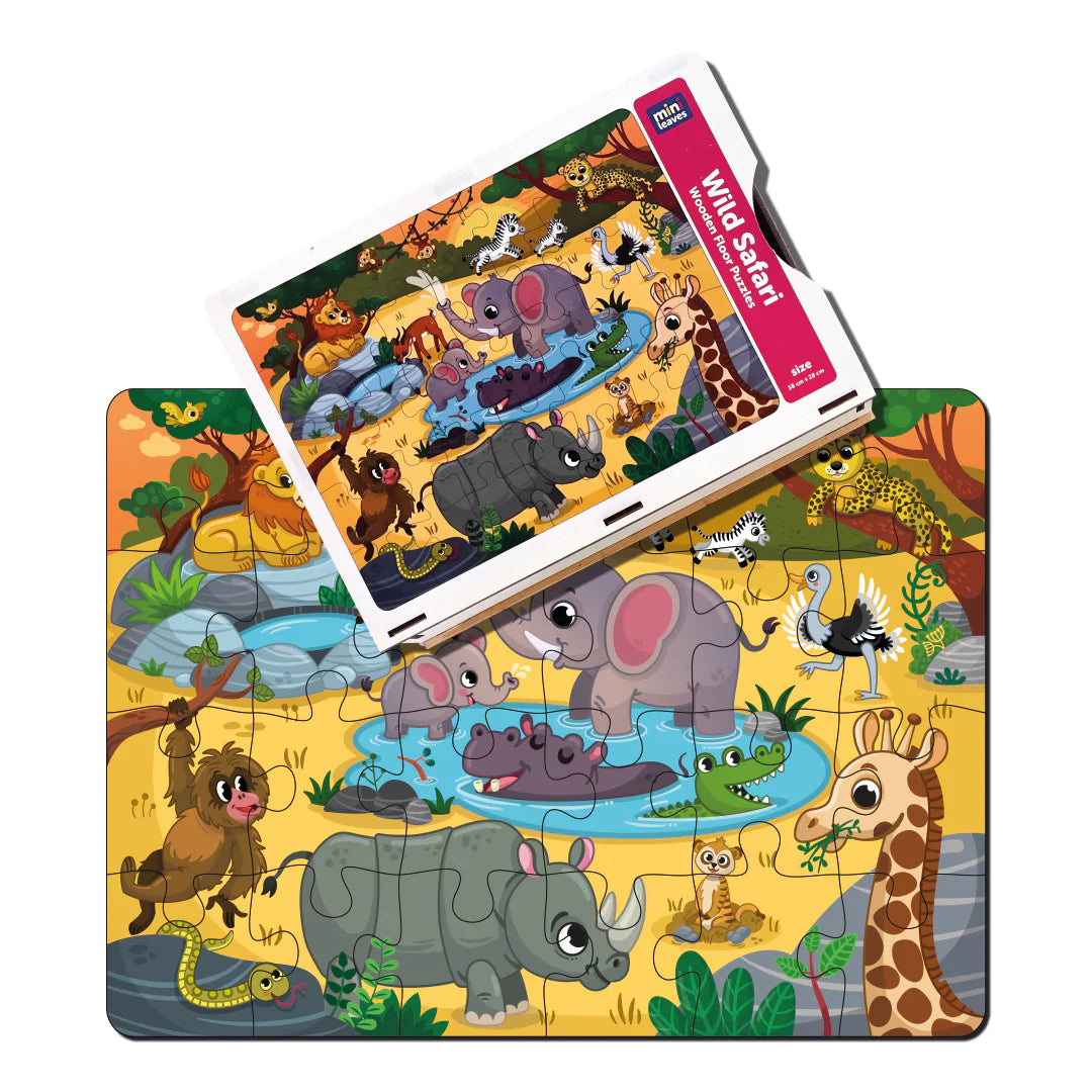 Buy Wild Safari Wooden Puzzle Set 1 - SkilloToys.com