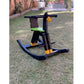 Buy Wooden Black & Yellow Riding Horse - Front View - SkilloToys.com
