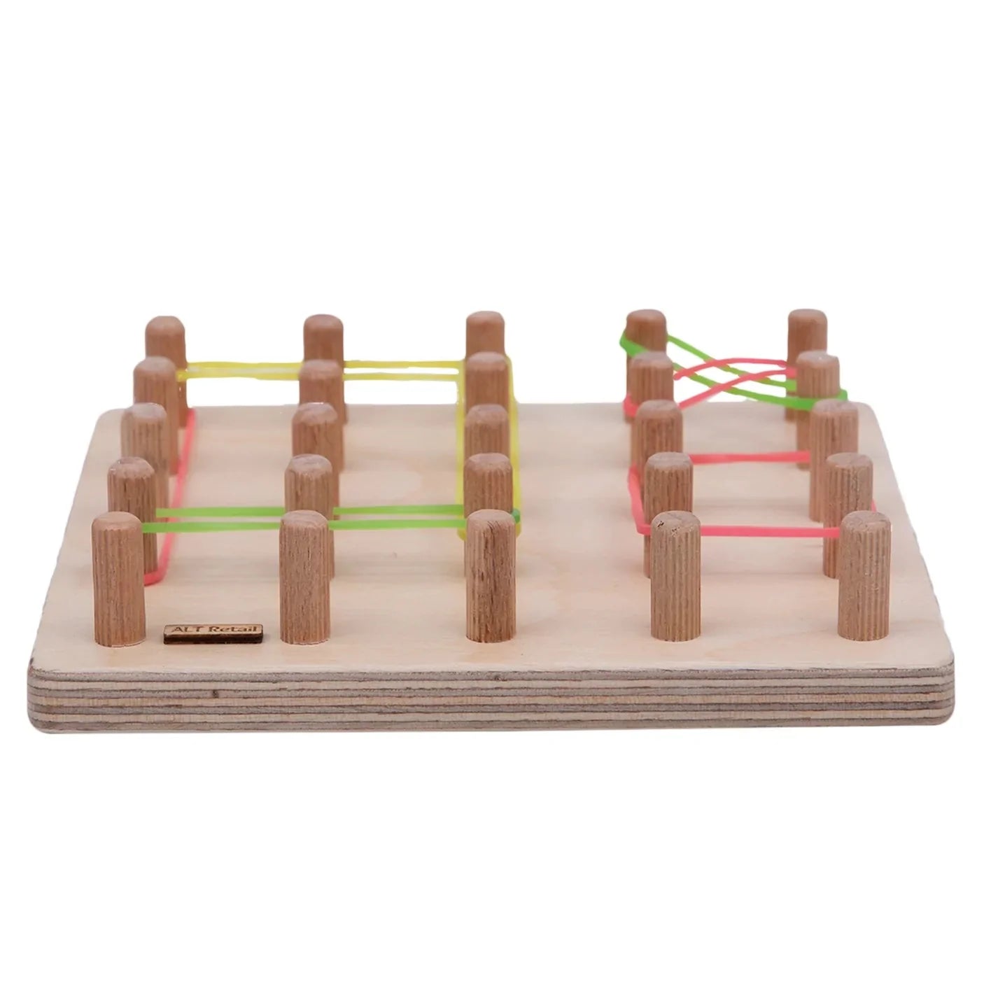 Buy Wooden Geoboard - Different Shapes - SkilloToys.com