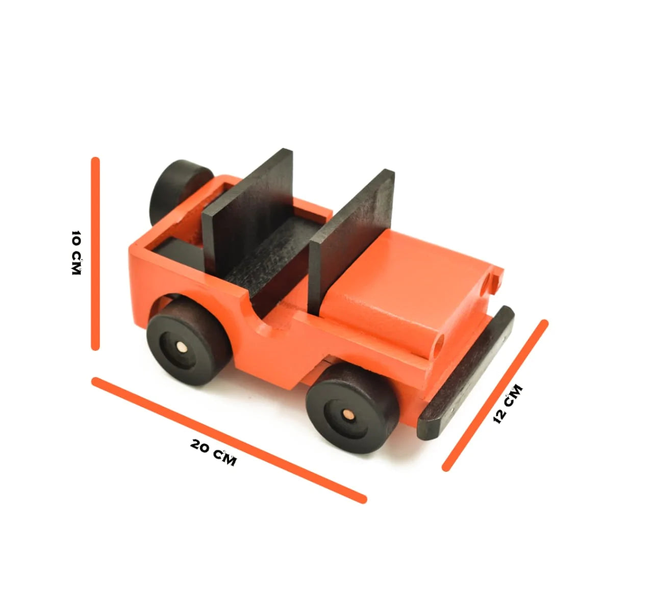 Buy Wooden Jeep Play Toy - SkilloToys.com