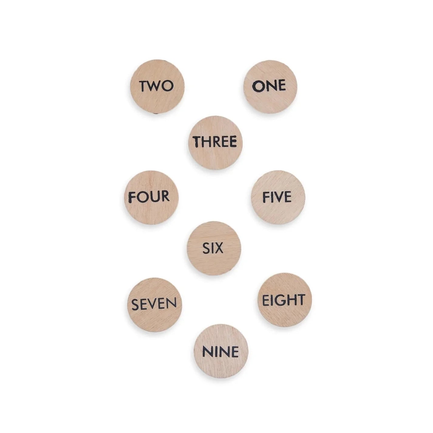 Buy Wooden Number Learning Coins - Numbers Learning - SkilloToys.com