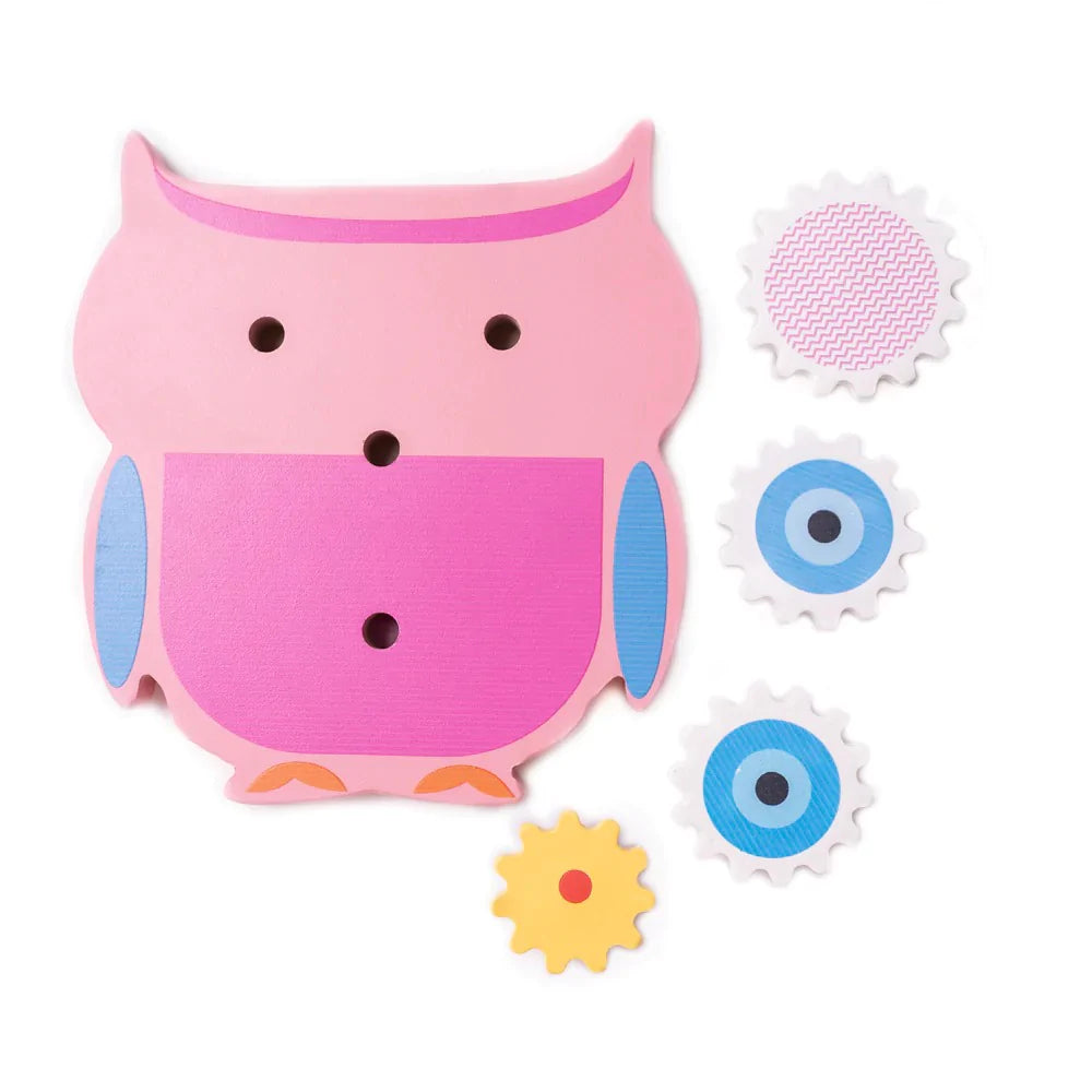 Buy Wooden Owl Gear Toy - Different Gears - SkilloToys.com