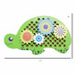 Buy Wooden Tortoise Gear Toy - Dimensions - SkilloToys.com