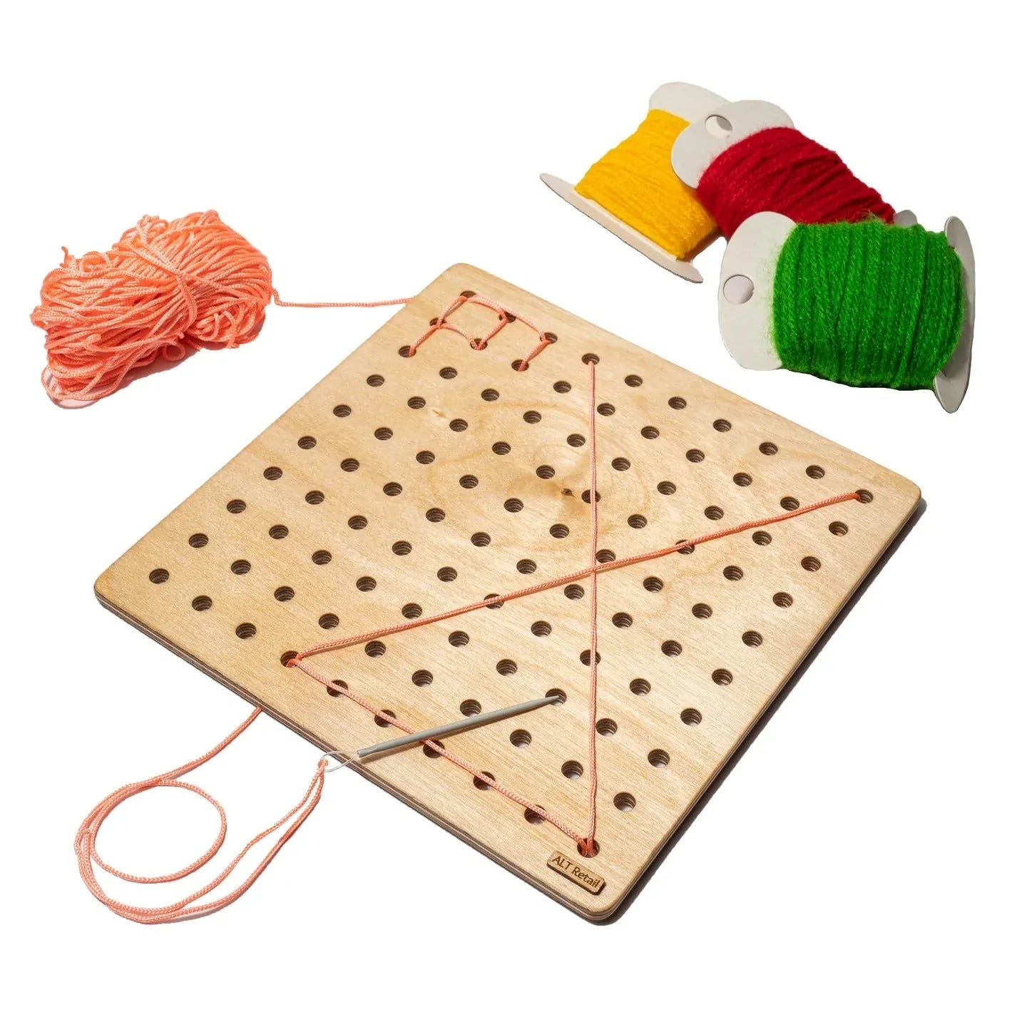 Buy Children's Sewing/Lacing Wooden Board - SkilloToys.com