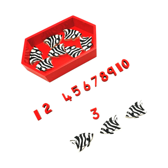 Buy Counting Fish Wooden Toy - SkilloToys.com