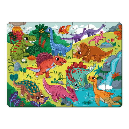 Buy Dinosaurs  Wooden Puzzle (48 Pcs) - SkilloToys.com