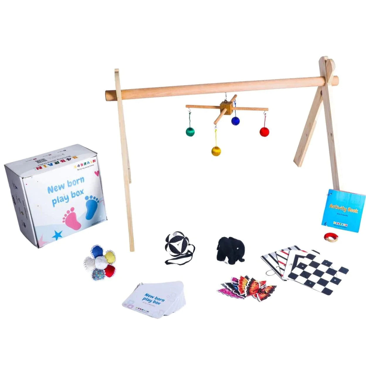 Buy Essential New Born Play Box for 0-3 Months Babies - SkilloToys.com
