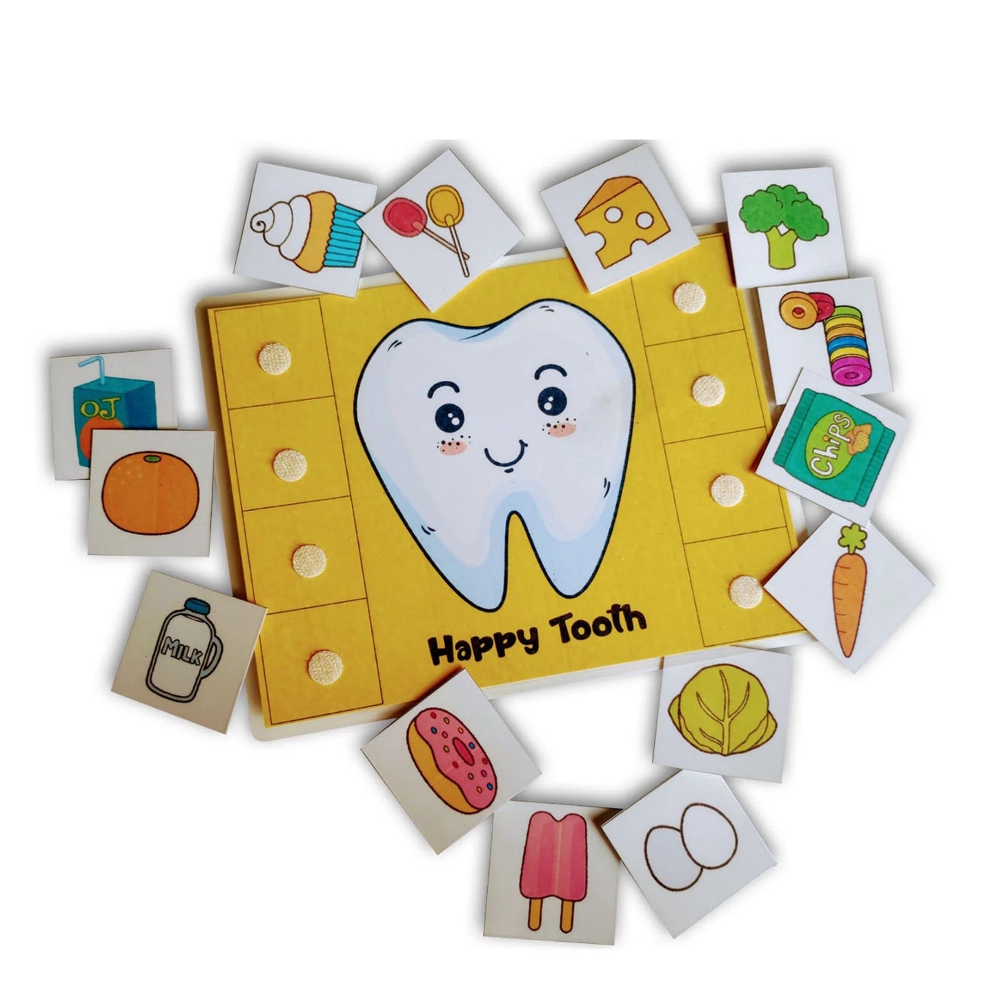 Buy Happy Tooth Sad Tooth Sorting Activity Game - SkilloToys.com