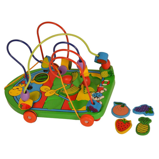 Buy Kidken Colourful Fruits Bead Wooden Toy - SkilloToys.com