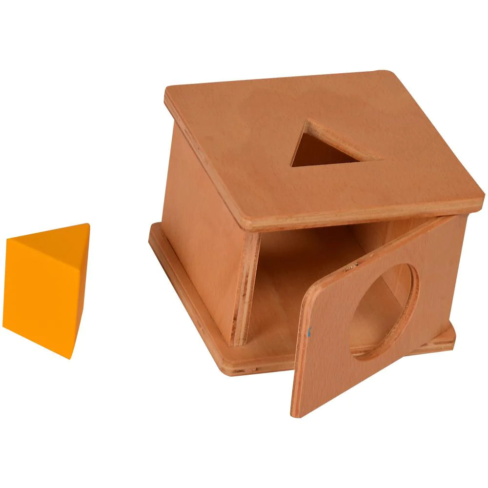 Buy Kidken Imbucare Box Triangle Hole Wooden Toy - SkilloToys.com