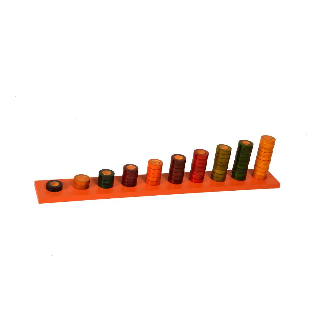 Buy Kidken Montessori 1 To 10 Counting Learning Rings - SkilloToys.com