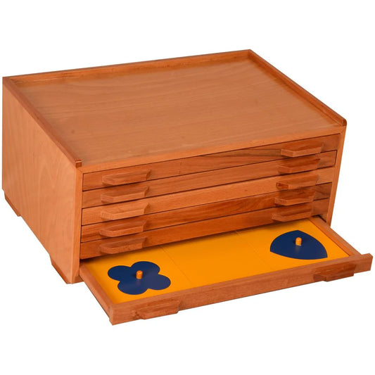 Buy Kidken Montessori Geometrical Cabinet Learning Set - SkilloToys.com