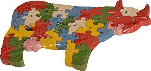 Buy Kidken Montessori MDF Puzzle Game - Cow - SkilloToys.com