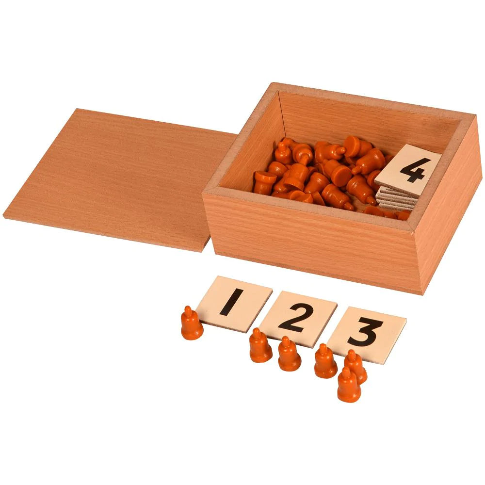 Buy Kidken Montessori Materials Cards and Counters Learning Box - SkilloToys.com