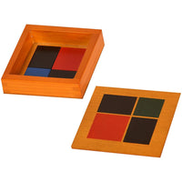Montessori Sensorial Binomial Squares Box