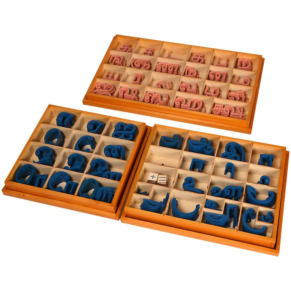 Buy Kidken Moveable Alphabets - Tamil - SkilloToys.com