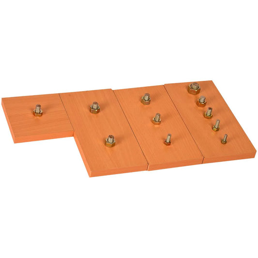 Buy Kidken Screwing Bolts Learning Board (Set of 4 ) - SkilloToys.com