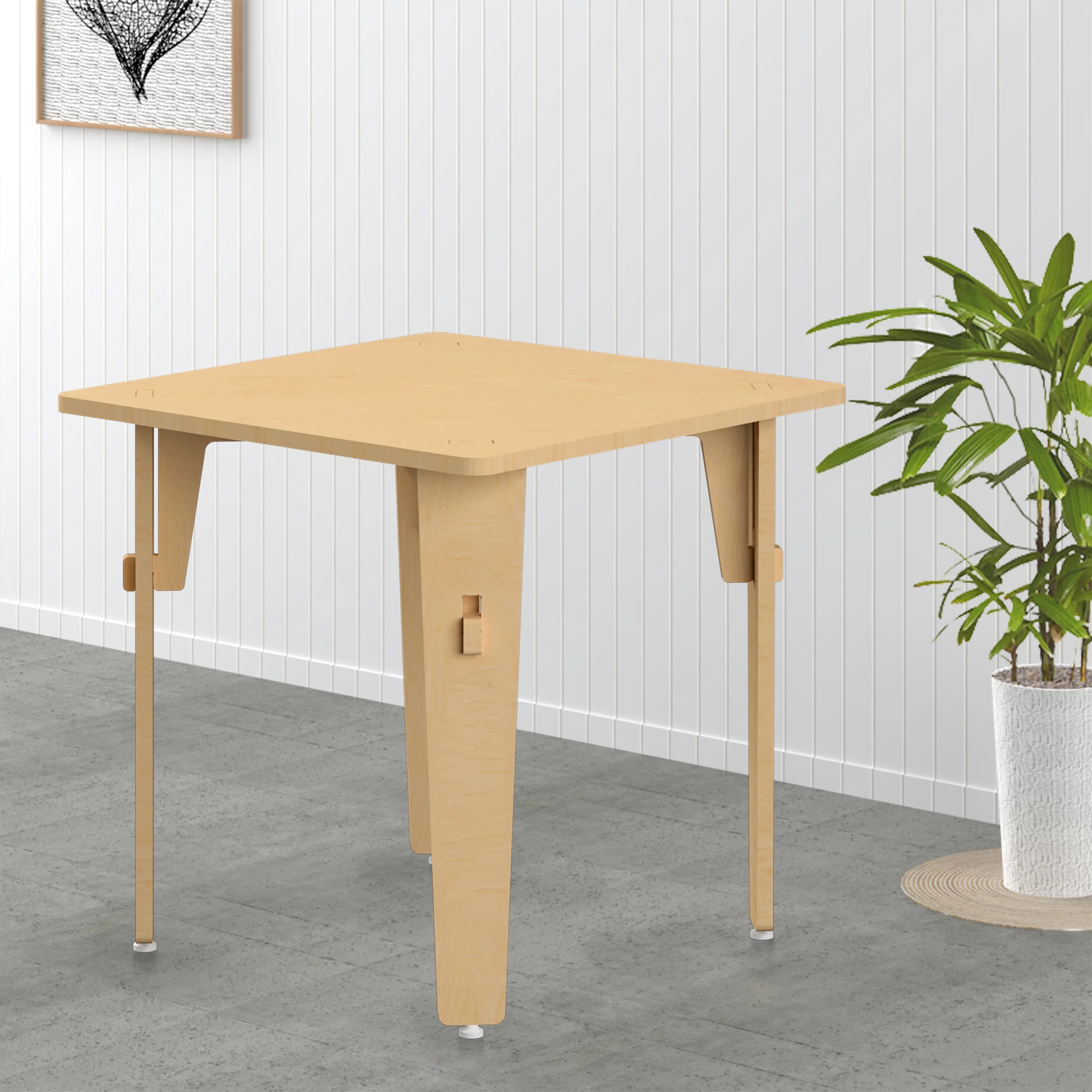 Buy Lime Fig Wooden Table - Natural (21 Inches) - SkilloToys.com