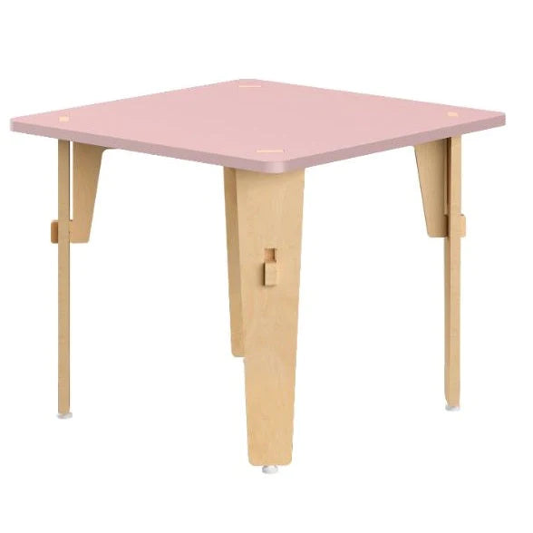 Buy Lime Fig Wooden Table - Pink (18 Inches) - SkilloToys.com