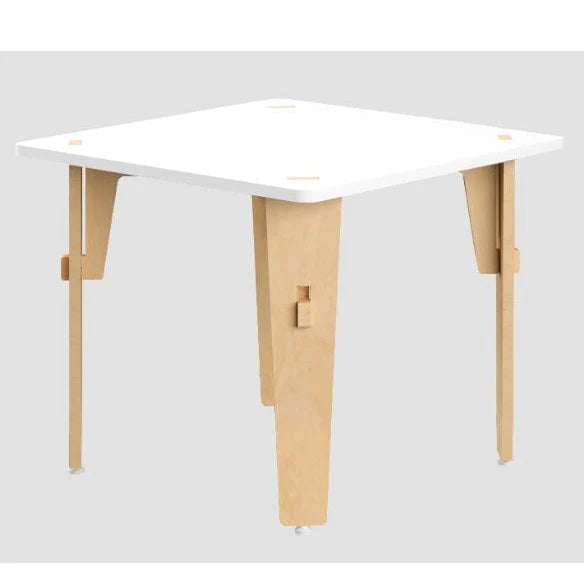 Buy Lime Fig Wooden Table  - White (18 Inches) - SkilloToys.com