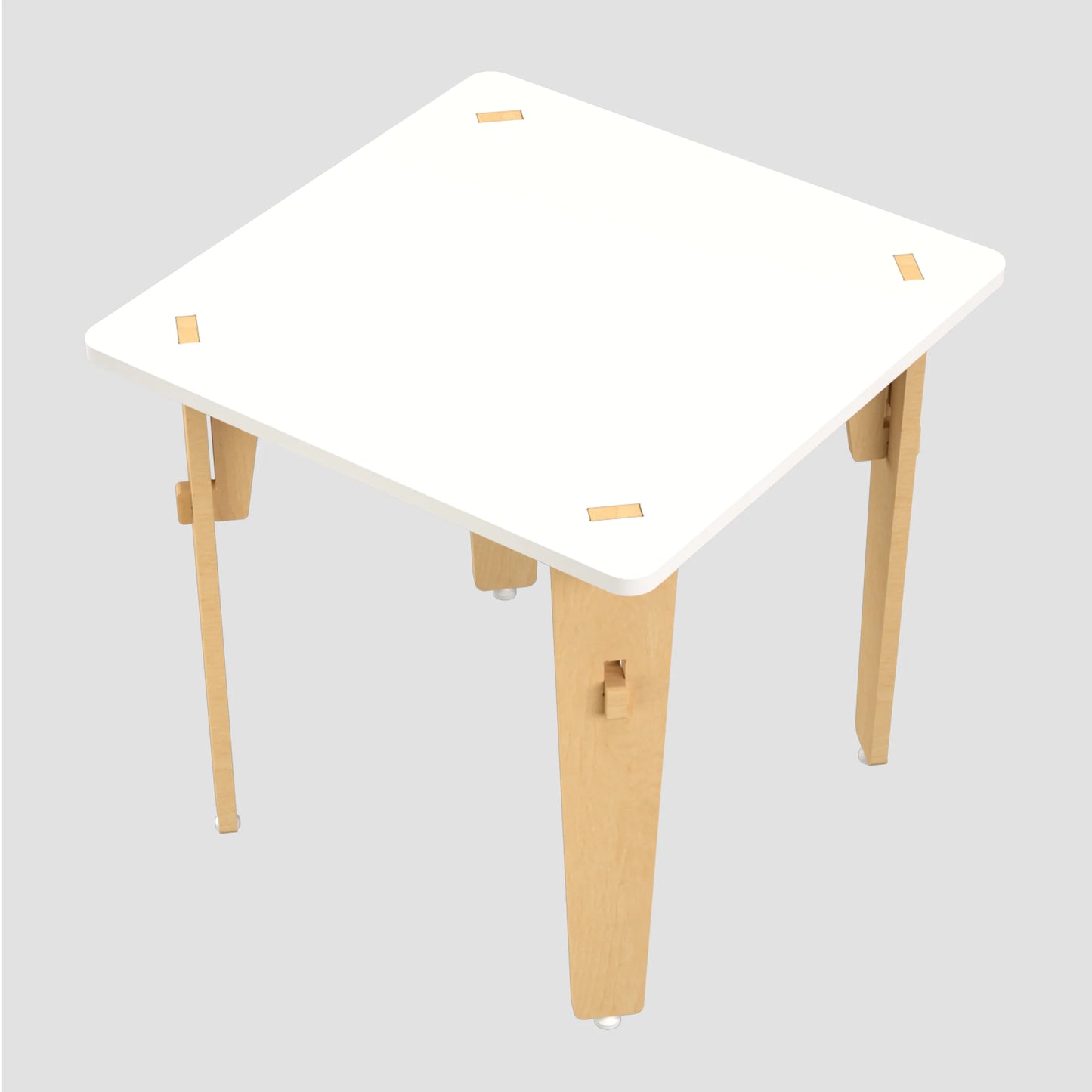 Buy Lime Fig Wooden Table - White (21 Inches) - SkilloToys.com
