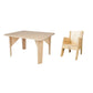 Buy Littles' Planet Montessori Wooden Table and Chair - SkilloToys.com
