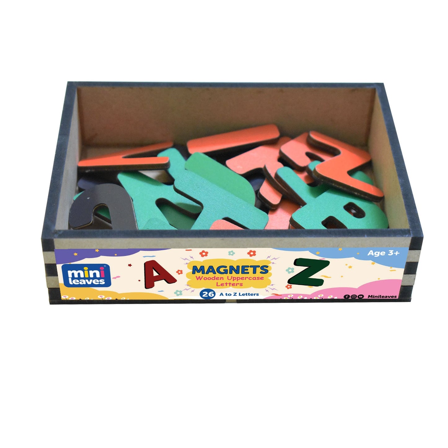 Buy Magentic Uppercase Alphabet Letters - SkilloToys.com