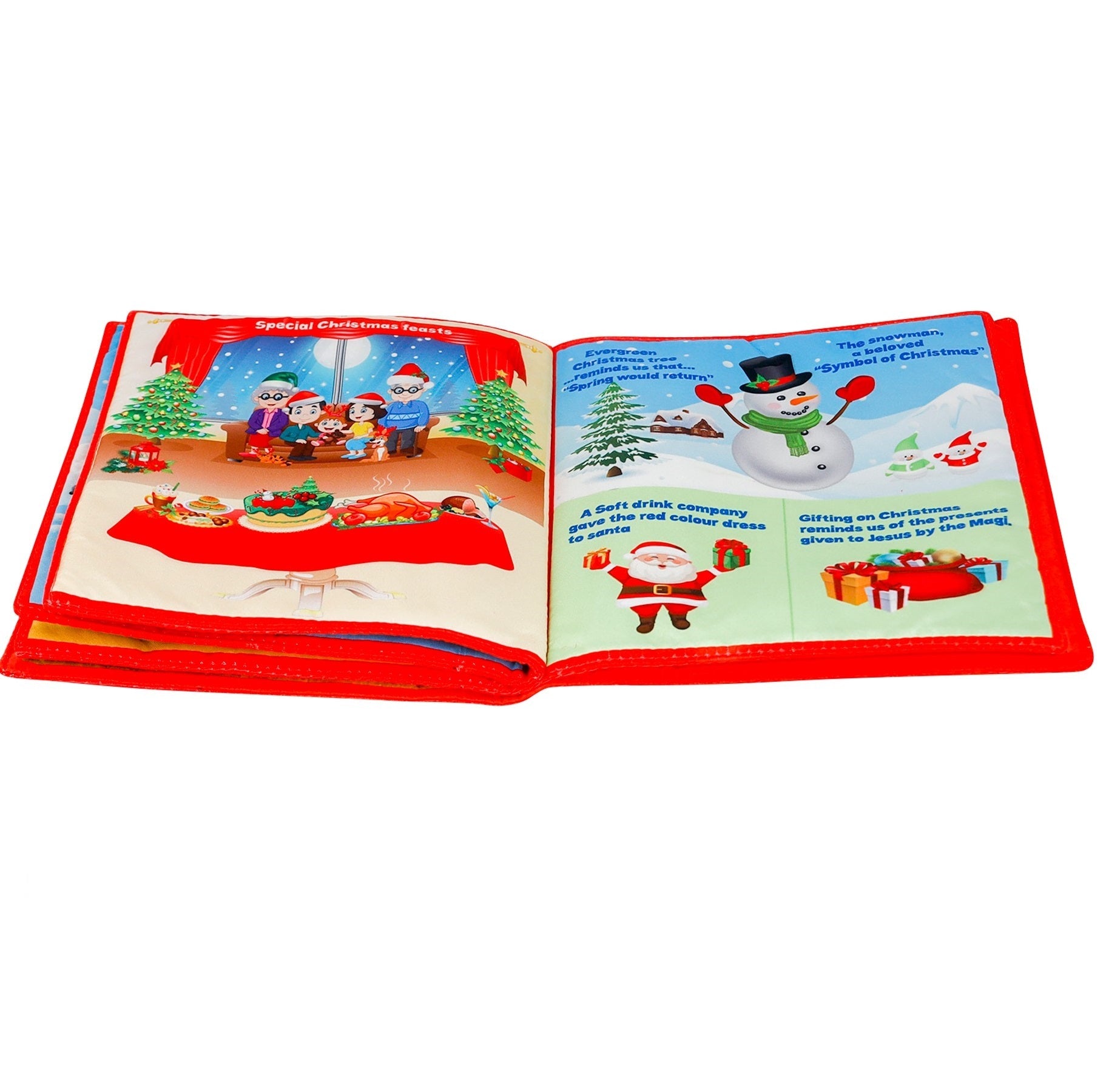 Buy My First Christmas Book Cloth Book English For Kids - SkilloToys.com