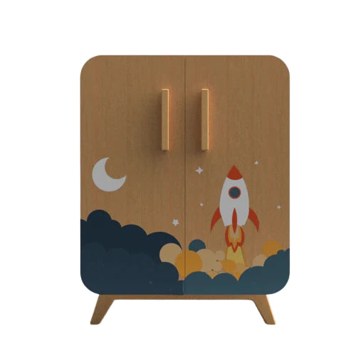 Buy Nora Wooden Short Cabinet - Rocket Scientist - SkilloToys.com