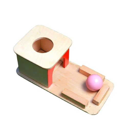 Buy Object Permanence Box with Ball and Magic Colour Cloths for 0-1 Year Babies - SkilloToys.com