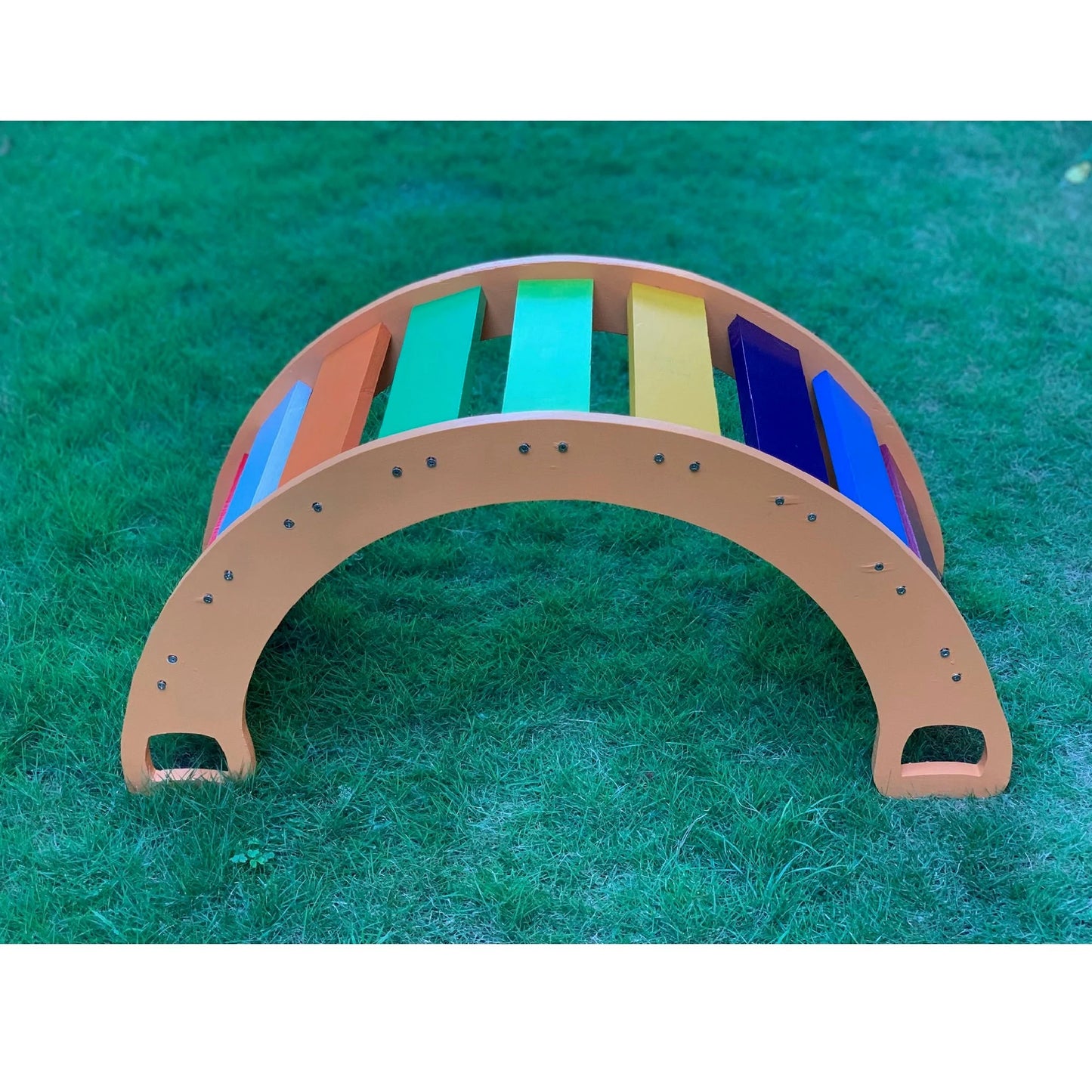 Buy Rainbow Wooden Rocker Toy - SkilloToys.com