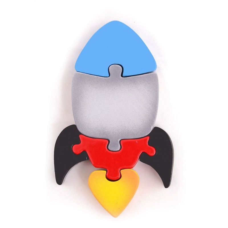 Buy Rocket Puzzle Stacking Toy - Set of 6 Pieces - SkilloToys.com