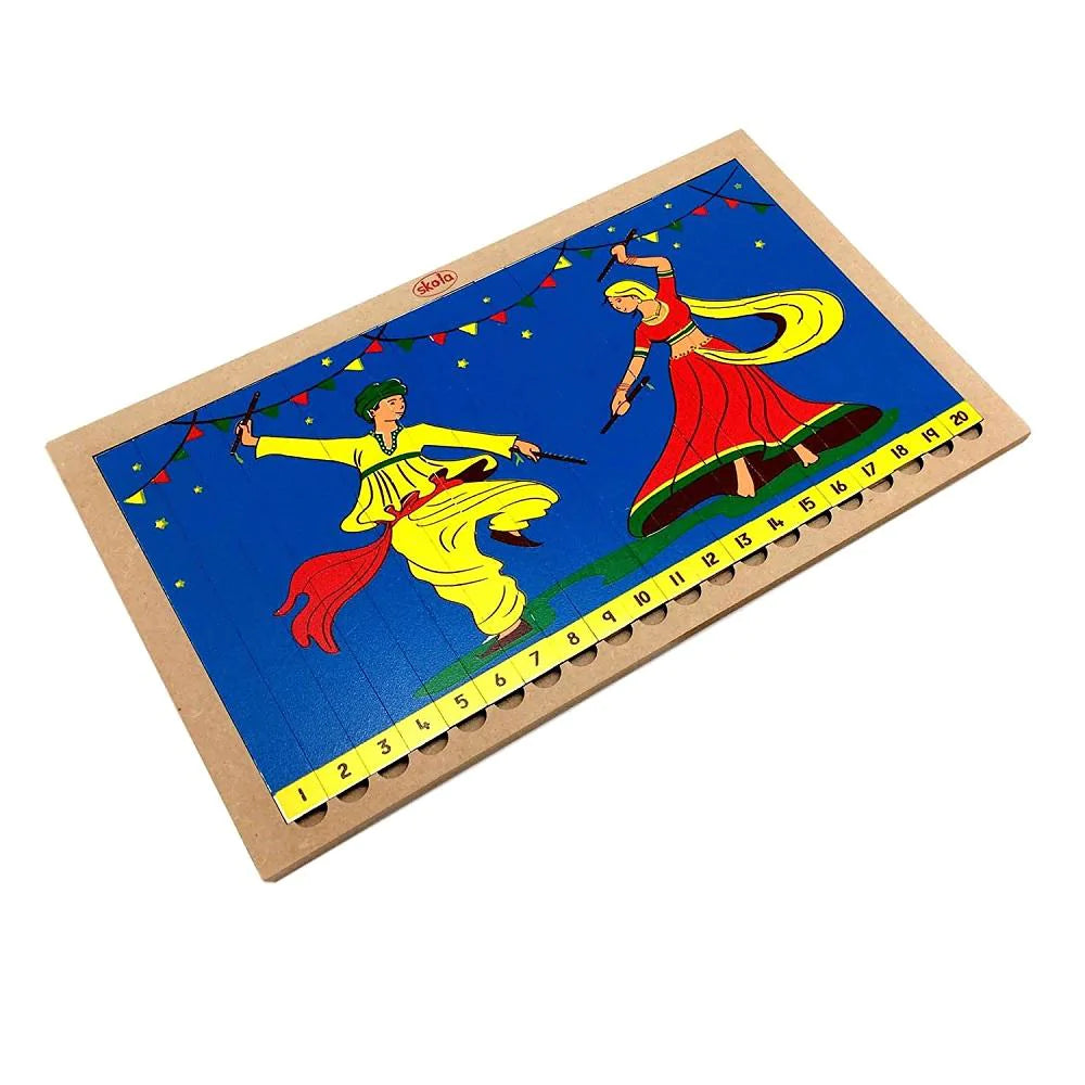 Buy Sequencing Puzzle Dandiya Wooden Toy - SkilloToys.com