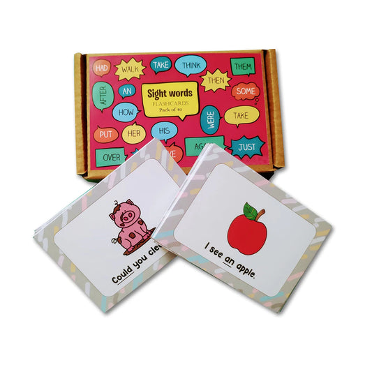 Buy Sightwords Flashcards - Pack of 40 - SkilloToys.com
