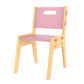 Buy Silver Peach Wooden Chair - Pink - SkilloToys.com